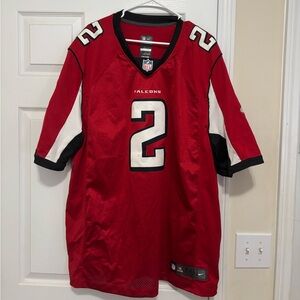 NFL | Atlanta Falcons | Matt Ryan #2 |  Red and Black On-Field Jersey